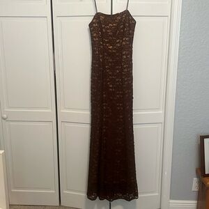 Gently used long formal dress